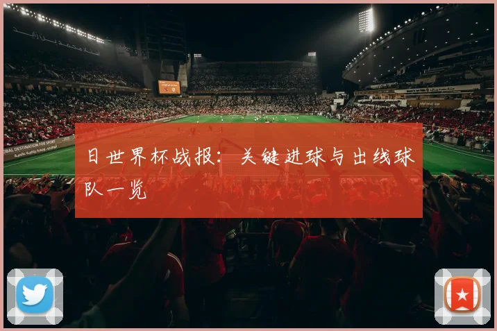 日世界杯战报：关键进球与出线球队一览
