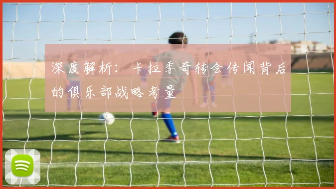 深度解析：卡拉季奇转会传闻背后的俱乐部战略考量